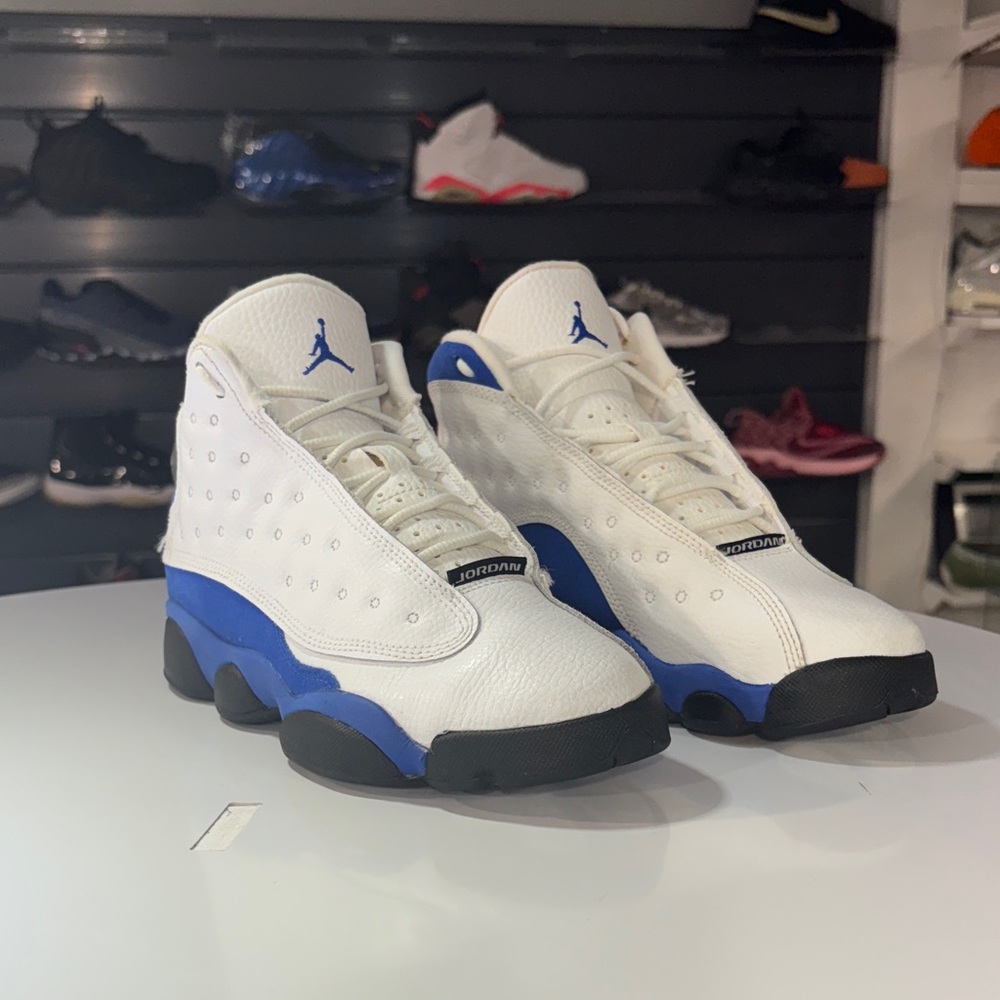 Air Jordan 13 Retro White Hyper Royal Black